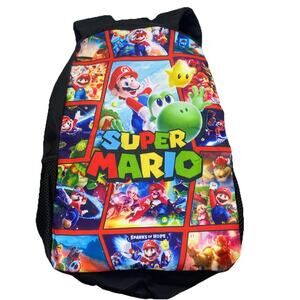 Super Mario Gamer 17 inch Laptop Backpack {136}